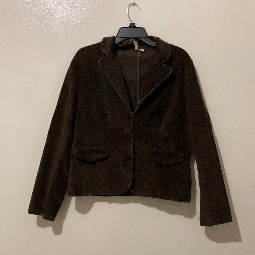 ST. JOHN’S BAY | Brown Suede Blazer Jacket
